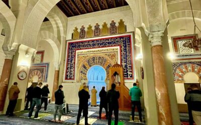 Interior mezquita reapertura