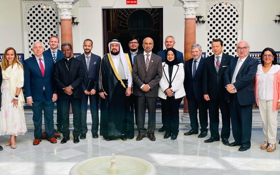 Visita de la delegación participante en el Congreso de Diálogo Intercultural e Interreligioso