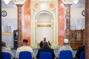 Lee más sobre el artículo el Sheij Mohammed Alissa , se reunió en con los responsables de la acción islámica en toda España